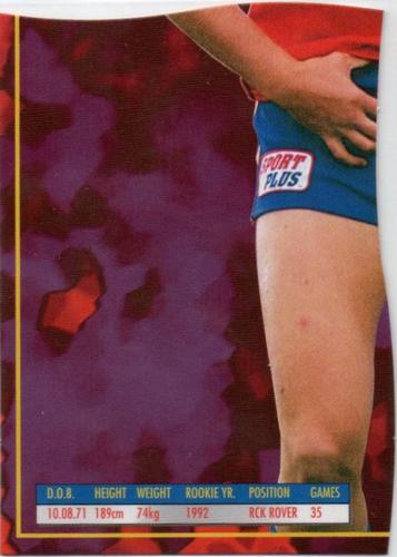 1995 Bewick Enterprises AFLPA Football Quarters #34 Brad Boyd Front